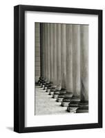 Vertical Columns-Christian Peacock-Framed Art Print