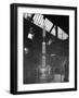 Vertical Heat Treatment Process, Edgar Allen Steel Foundry, Sheffield, South Yorkshire, 1962-Michael Walters-Framed Photographic Print