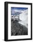 Vertical Image of Ice and Glacial Melt Water of Matanuska Glacier-Sheila Haddad-Framed Photographic Print