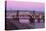 Vertical Lift Bridge and Robert Street at Dusk-jrferrermn-Stretched Canvas