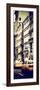 Vertical Panoramic - Door Posters - NYC Yellow Taxis / Cabs on Broadway Avenue in Manhattan-Philippe Hugonnard-Framed Photographic Print