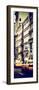 Vertical Panoramic - Door Posters - NYC Yellow Taxis / Cabs on Broadway Avenue in Manhattan-Philippe Hugonnard-Framed Photographic Print