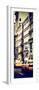 Vertical Panoramic - Door Posters - NYC Yellow Taxis / Cabs on Broadway Avenue in Manhattan-Philippe Hugonnard-Framed Photographic Print