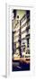 Vertical Panoramic - Door Posters - NYC Yellow Taxis / Cabs on Broadway Avenue in Manhattan-Philippe Hugonnard-Framed Photographic Print