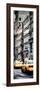 Vertical Panoramic - Door Posters - NYC Yellow Taxis / Cabs on Broadway Avenue in Manhattan-Philippe Hugonnard-Framed Photographic Print