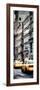 Vertical Panoramic - Door Posters - NYC Yellow Taxis / Cabs on Broadway Avenue in Manhattan-Philippe Hugonnard-Framed Photographic Print