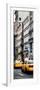 Vertical Panoramic - Door Posters - NYC Yellow Taxis / Cabs on Broadway Avenue in Manhattan-Philippe Hugonnard-Framed Photographic Print