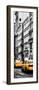 Vertical Panoramic - Door Posters - NYC Yellow Taxis / Cabs on Broadway Avenue in Manhattan-Philippe Hugonnard-Framed Photographic Print