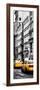 Vertical Panoramic - Door Posters - NYC Yellow Taxis / Cabs on Broadway Avenue in Manhattan-Philippe Hugonnard-Framed Photographic Print