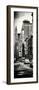 Vertical Panoramic - Door Posters - NYC Yellow Taxis / Cabs on Broadway Avenue in Manhattan-Philippe Hugonnard-Framed Photographic Print