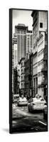 Vertical Panoramic - Door Posters - NYC Yellow Taxis / Cabs on Broadway Avenue in Manhattan-Philippe Hugonnard-Framed Photographic Print