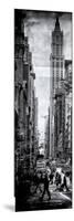 Vertical Panoramic - Door Posters - Urban Street Scene in Broadway at Sunset - Manhattan-Philippe Hugonnard-Mounted Photographic Print