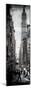 Vertical Panoramic - Door Posters - Urban Street Scene in Broadway at Sunset - Manhattan-Philippe Hugonnard-Mounted Photographic Print