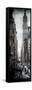 Vertical Panoramic - Door Posters - Urban Street Scene in Broadway at Sunset - Manhattan-Philippe Hugonnard-Framed Stretched Canvas