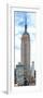 Vertical Panoramic, Empire State Building, Manhattan, New York -United States-Philippe Hugonnard-Framed Photographic Print