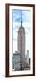 Vertical Panoramic, Empire State Building, Manhattan, New York -United States-Philippe Hugonnard-Framed Photographic Print