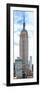 Vertical Panoramic, Empire State Building, Manhattan, New York -United States-Philippe Hugonnard-Framed Photographic Print