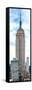 Vertical Panoramic, Empire State Building, Manhattan, New York -United States-Philippe Hugonnard-Framed Stretched Canvas