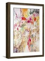 Vertical Reds II-Jennifer Gardner-Framed Art Print