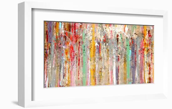 Vertical Reflections-Ingeborg Herckenrath-Framed Art Print