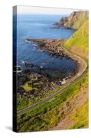 Vertical Shot of Giant's Causeway Cliffs-CaptBlack76-Stretched Canvas