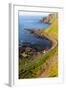 Vertical Shot of Giant's Causeway Cliffs-CaptBlack76-Framed Photographic Print