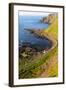 Vertical Shot of Giant's Causeway Cliffs-CaptBlack76-Framed Photographic Print