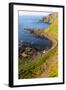 Vertical Shot of Giant's Causeway Cliffs-CaptBlack76-Framed Photographic Print