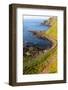 Vertical Shot of Giant's Causeway Cliffs-CaptBlack76-Framed Photographic Print