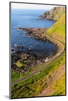 Vertical Shot of Giant's Causeway Cliffs-CaptBlack76-Mounted Photographic Print