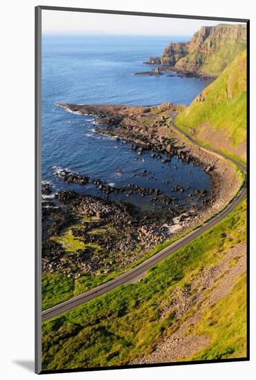 Vertical Shot of Giant's Causeway Cliffs-CaptBlack76-Mounted Photographic Print