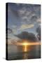 Vertical Sunset 1-Robert Goldwitz-Stretched Canvas