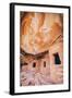 Vertical View at Fallen Roof Ruins, Anasazi, Southern Utah-Vincent James-Framed Photographic Print