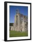 Vertical view of West front and South west corner of Tintern Abbey, Monmouthshire, Wales-Julian Pottage-Framed Photographic Print