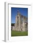 Vertical view of West front and South west corner of Tintern Abbey, Monmouthshire, Wales-Julian Pottage-Framed Photographic Print