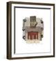 Vertical-P^ G^ Gravele-Framed Giclee Print