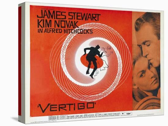 Vertigo [1958], Directed by Alfred Hitchcock.-null-Stretched Canvas