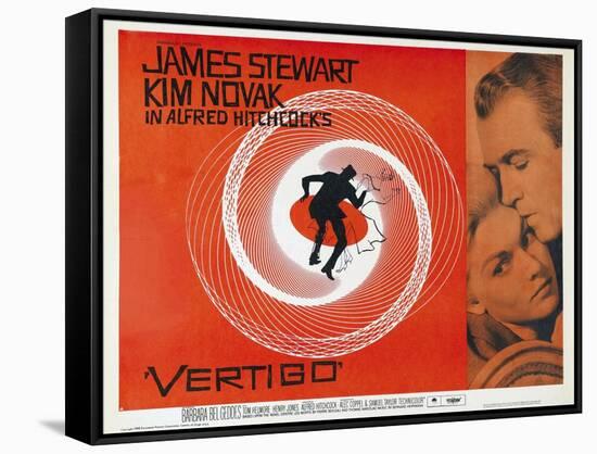 Vertigo [1958], Directed by Alfred Hitchcock.-null-Framed Stretched Canvas