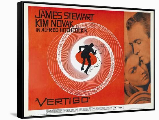 Vertigo [1958], Directed by Alfred Hitchcock.-null-Framed Stretched Canvas