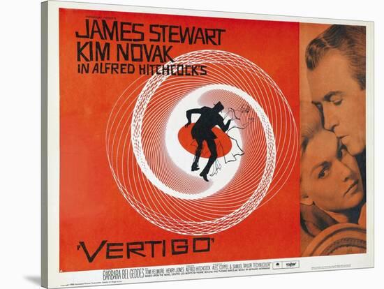 Vertigo [1958], Directed by Alfred Hitchcock.-null-Stretched Canvas