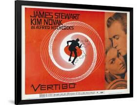 Vertigo [1958], Directed by Alfred Hitchcock.-null-Framed Poster