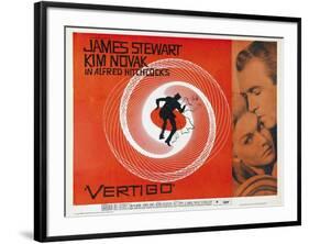 Vertigo [1958], Directed by Alfred Hitchcock.-null-Framed Poster