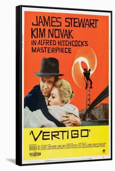 Vertigo, 1958-null-Framed Stretched Canvas