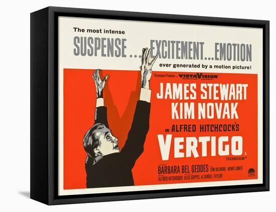 Vertigo, 1958-null-Framed Stretched Canvas