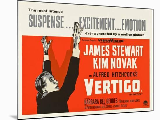 Vertigo, 1958-null-Mounted Giclee Print