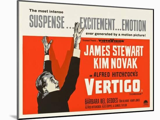 Vertigo, 1958-null-Mounted Giclee Print