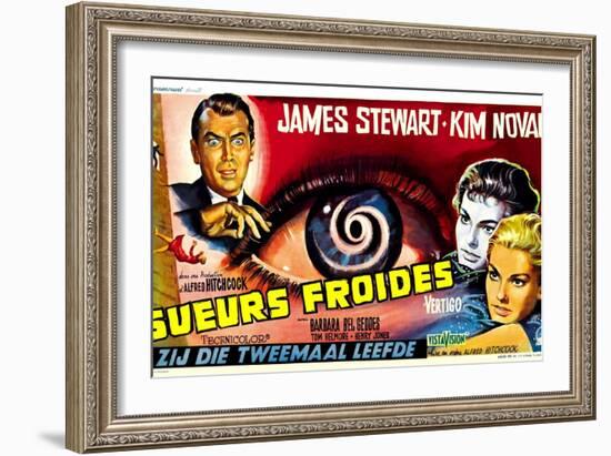 Vertigo, 1958-null-Framed Art Print