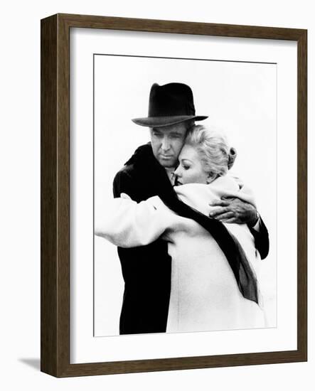 Vertigo, from Left: James Stewart, Kim Novak, 1958-null-Framed Photo