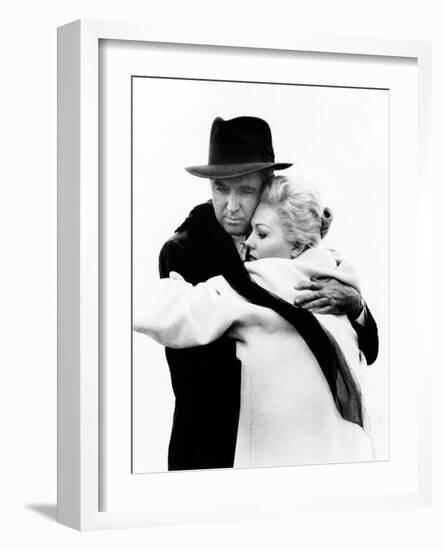 Vertigo, from Left: James Stewart, Kim Novak, 1958-null-Framed Photo