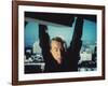 Vertigo, James Stewart, 1958, Hanging From The Building-null-Framed Photo